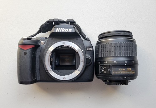 Nikon d40 1mp dslr camera - nikon, w/